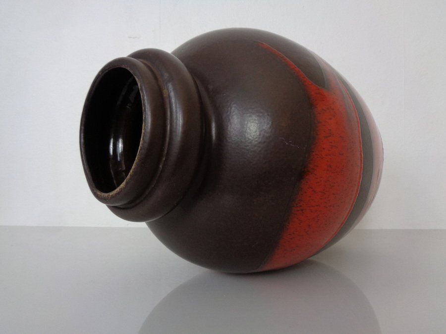 photo buy Large Pop Art Model 286 42 Vase In Glazed Lava Ceramic From Scheurich, Germany, 1970s