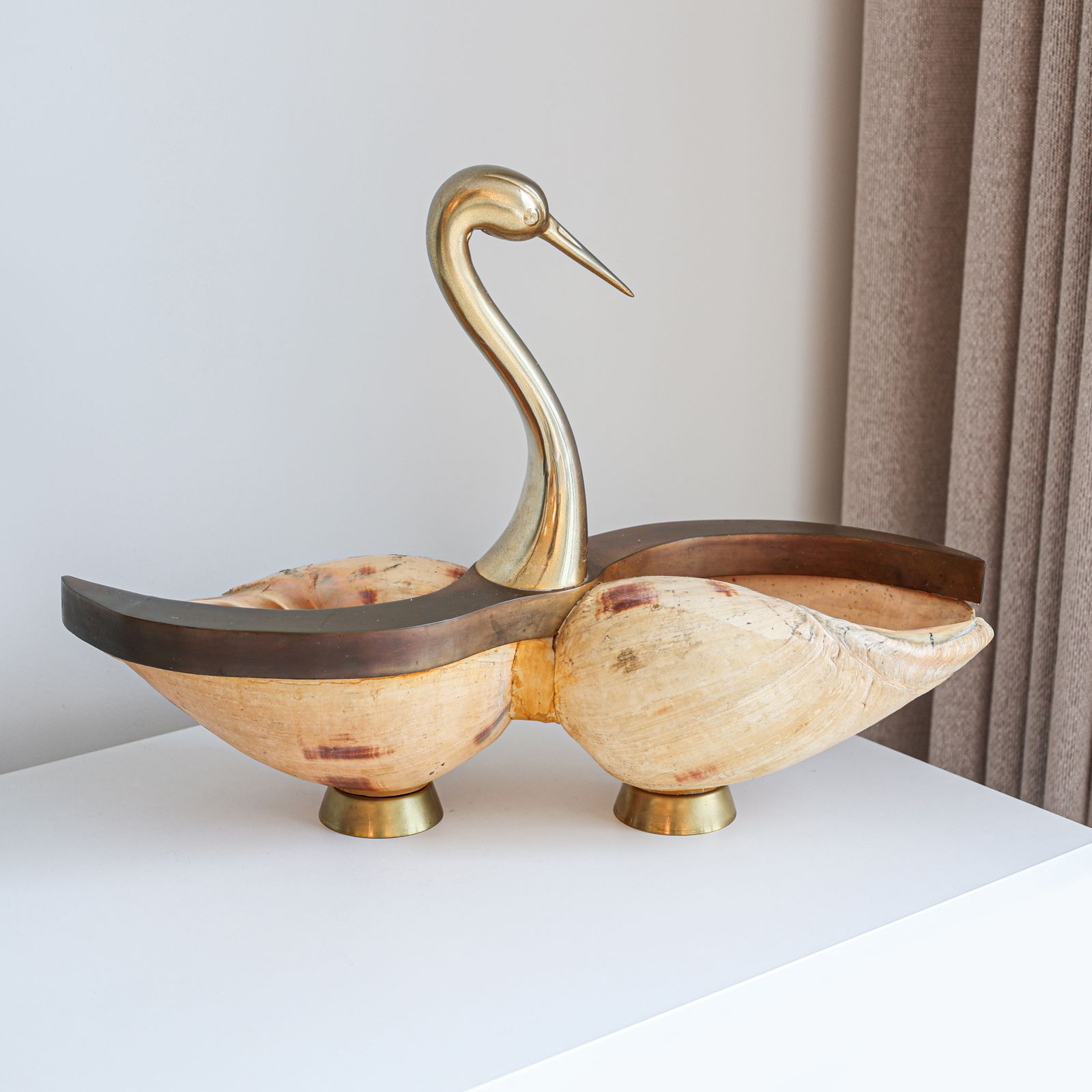 Sculpture Cygne de Gabriella Binazzi, années 1970. photo furniture