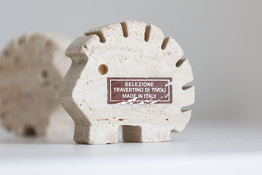 Set Of 4 Travertine Hedgehog Sculptures By Fratelli Mannelli, 1970s photo 308.0