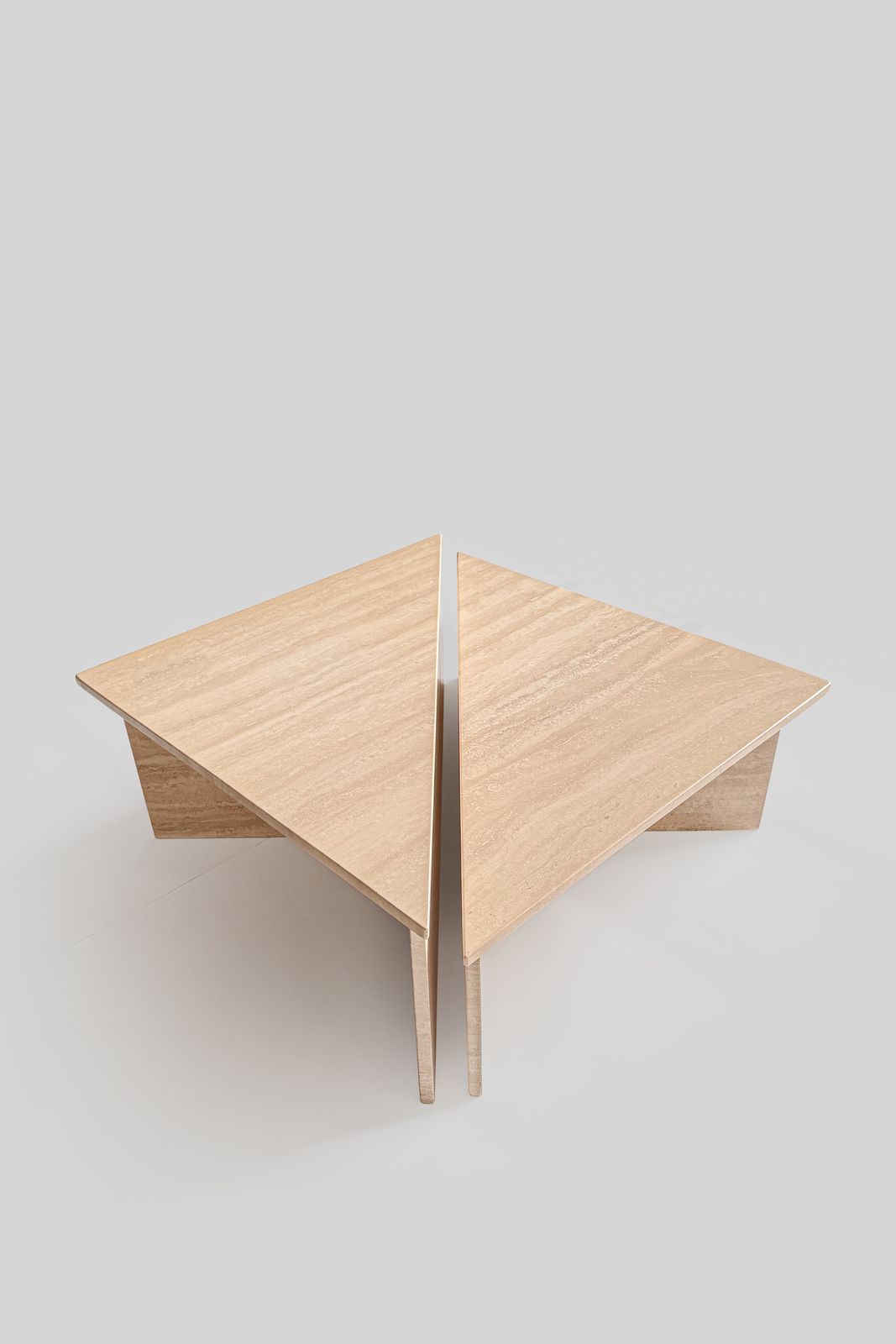 Table basse Up&Up Triangle, années 1970. photo for sale