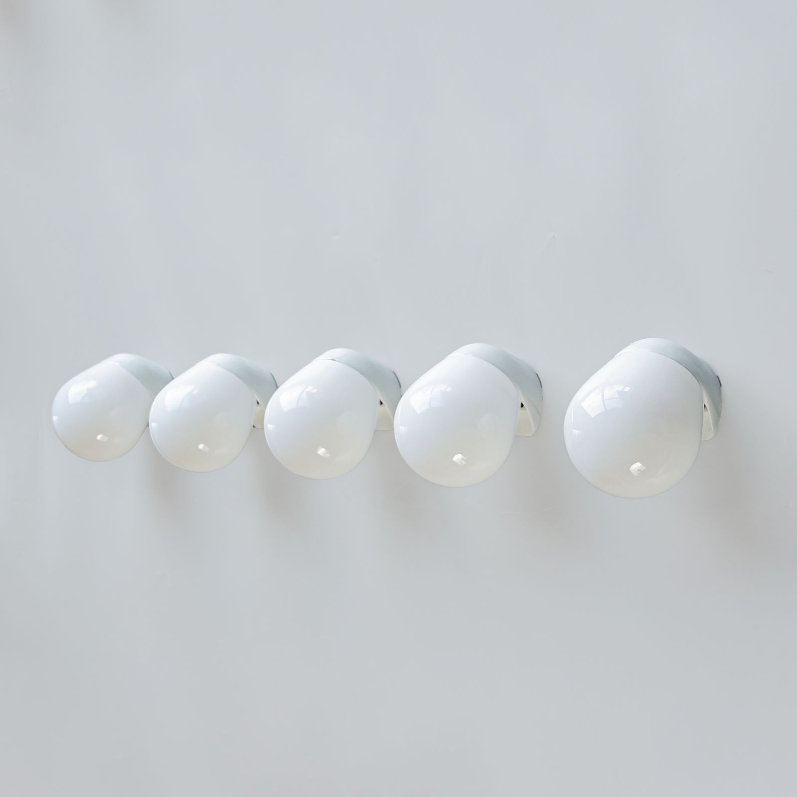 Wilhelm Wagenfeld, Ceiling Lights, Porcelain, 1950s. photo 425.0