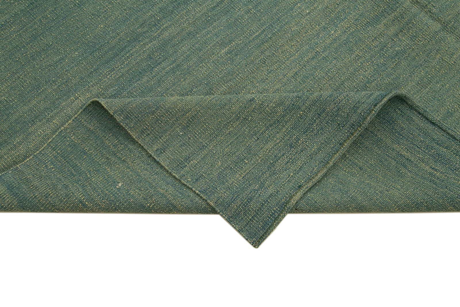 7x10 Turquoise Hedendaags Kilim Vloerkleed   30089 photo vinterior