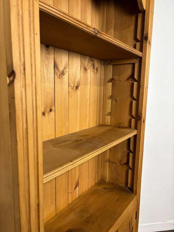 photo for sale Modern Solid Pine Waxed Bookcase