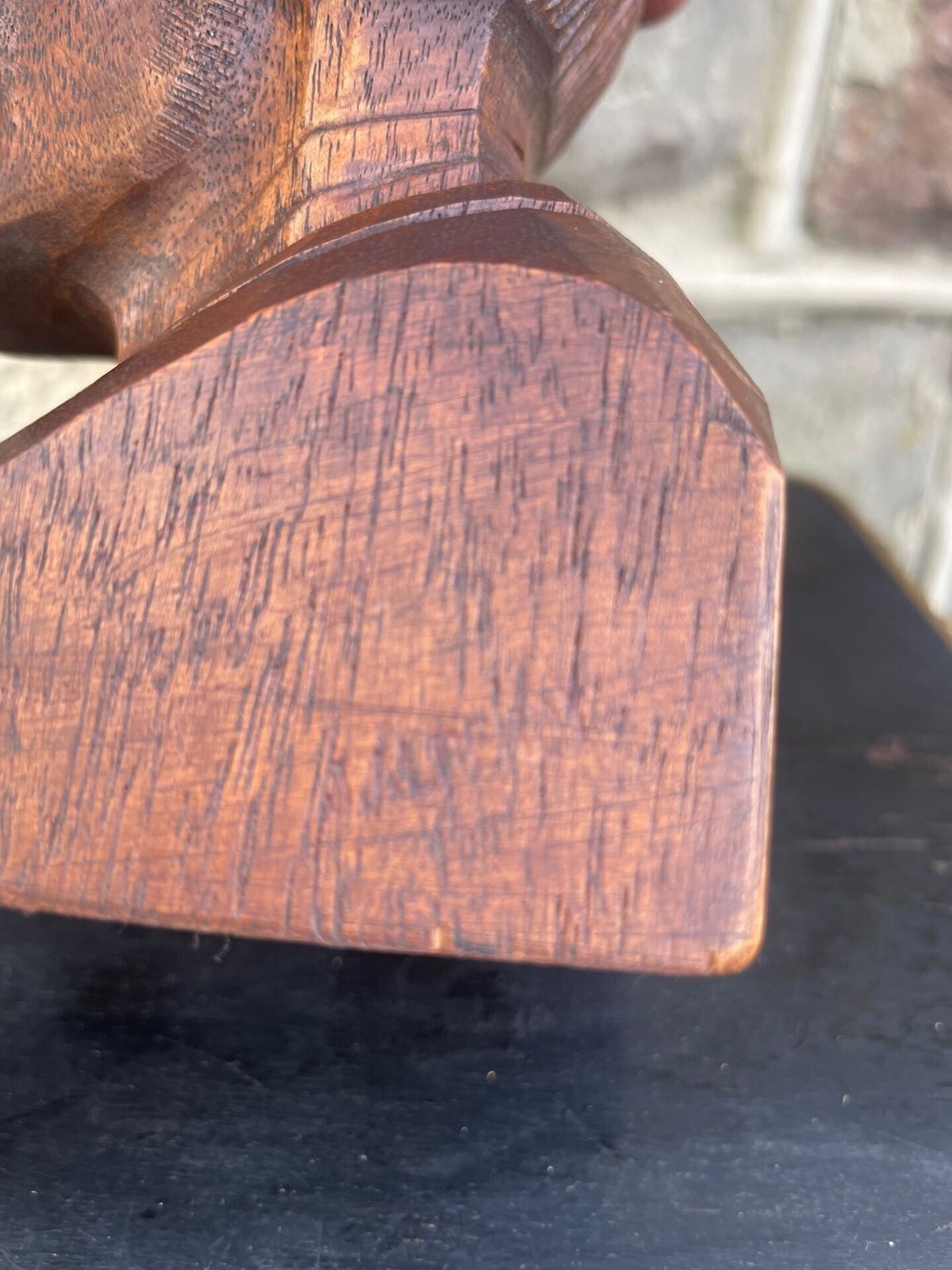 Pair Carved Book Ends By J Alberdi photo for sale