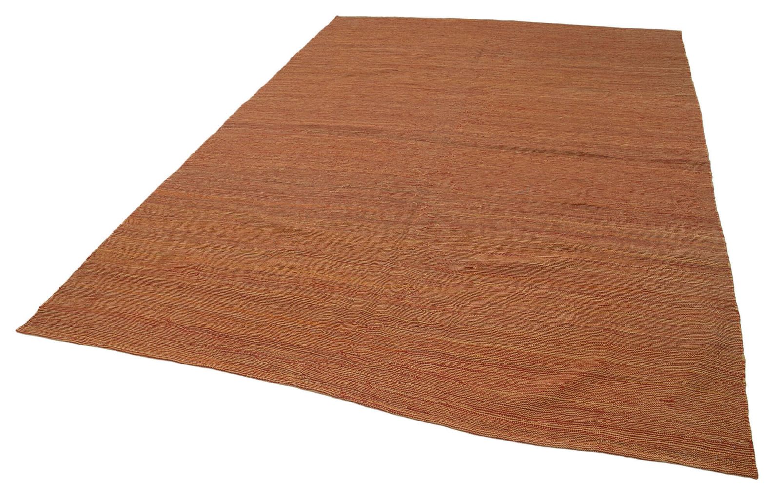 Tapis Kilim contemporain orange 7x10 30109 photo for sale