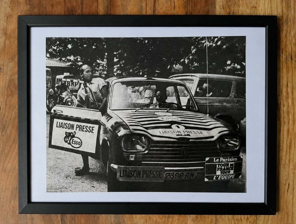 Vintage Tour De France Vehicle French C1967 Citroen Ami Esso