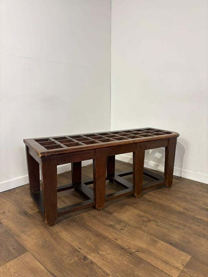 photo buy Edwardian Oak Luggage Stand