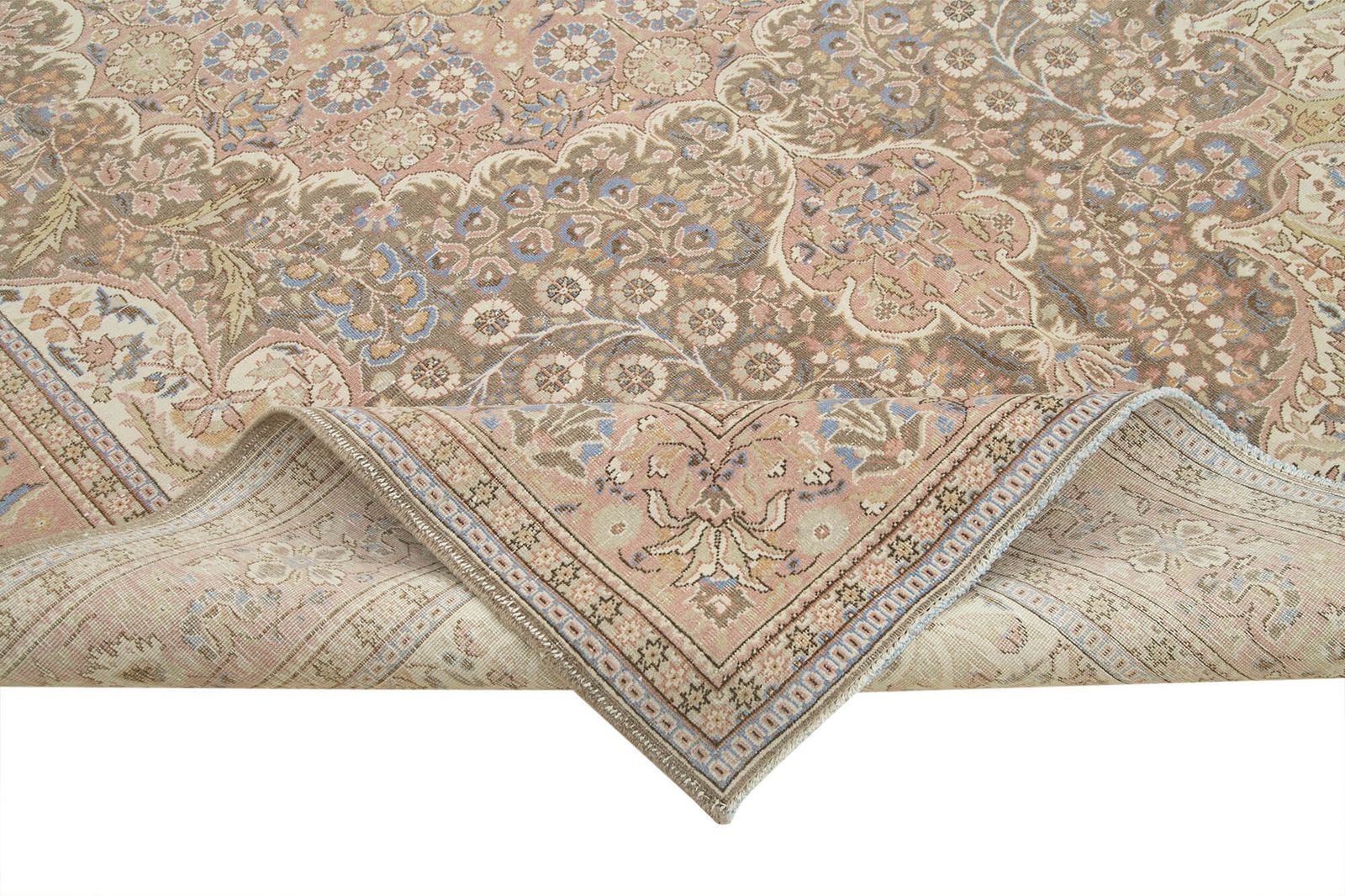 Tapis vintage beige 7x10 photo vinterior