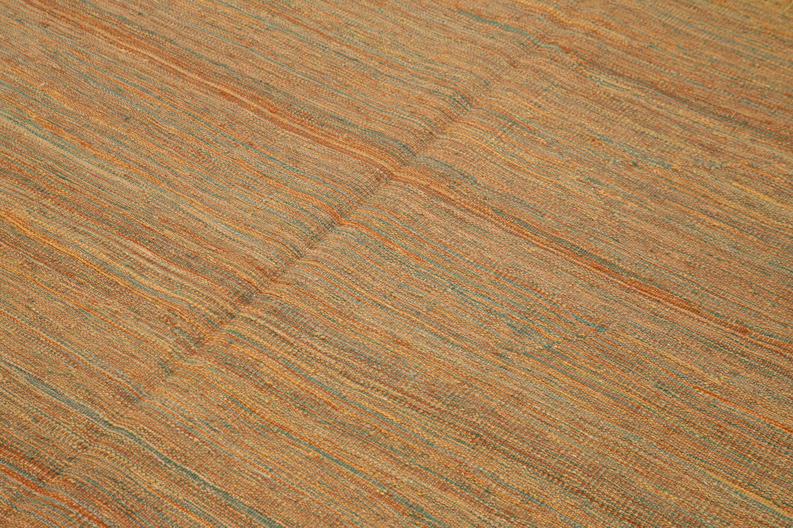Tapis Kilim contemporain orange, 6x8 photo 783.0