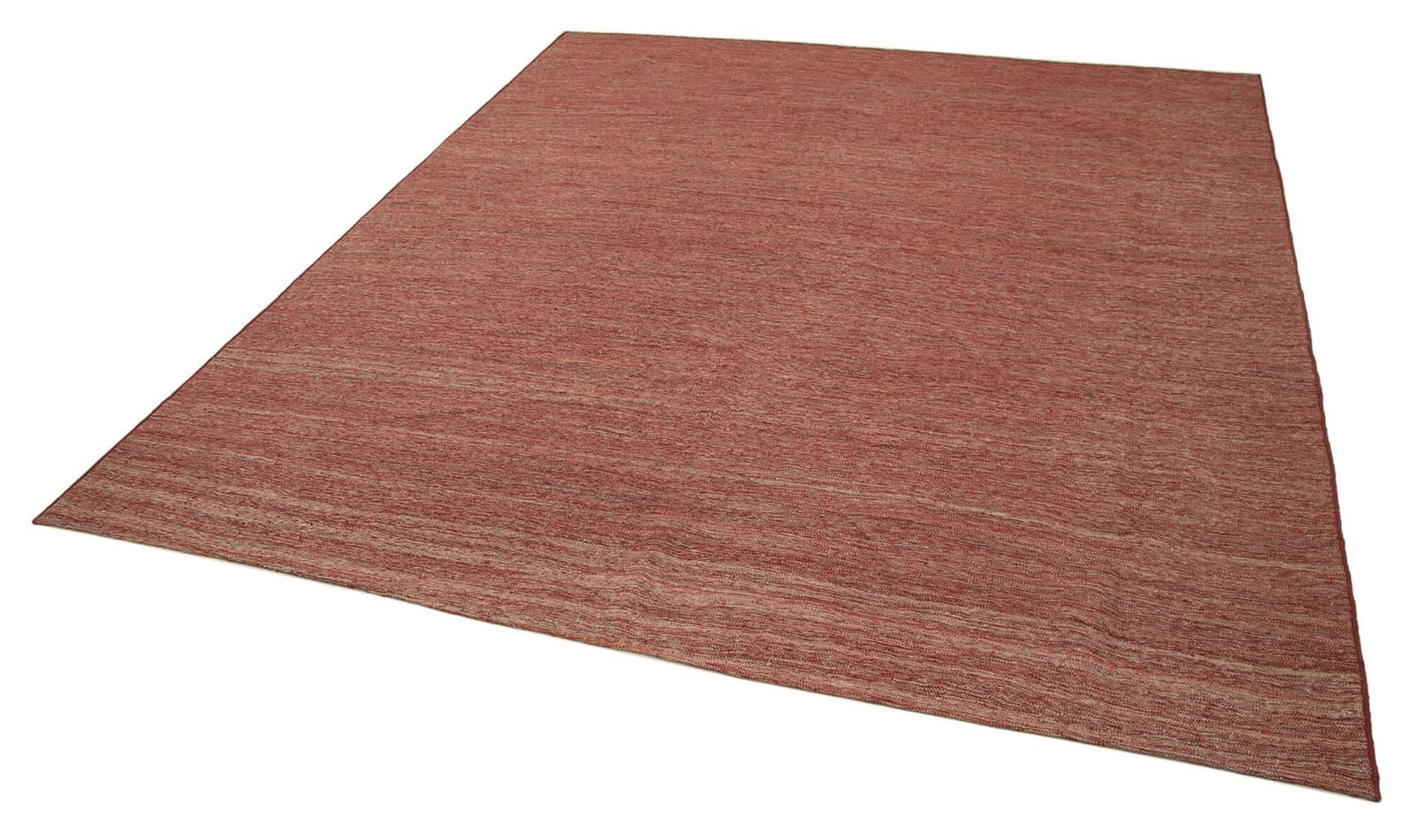 Tapis Kilim contemporain rouge, 8x10 photo for sale