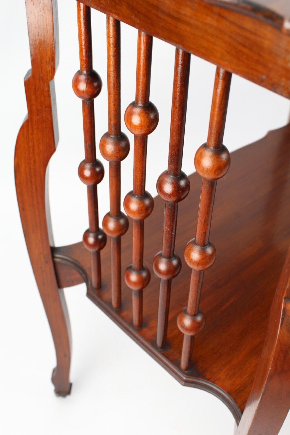 photo for sale Small Victorian Arts Crafts Walnut Side Table