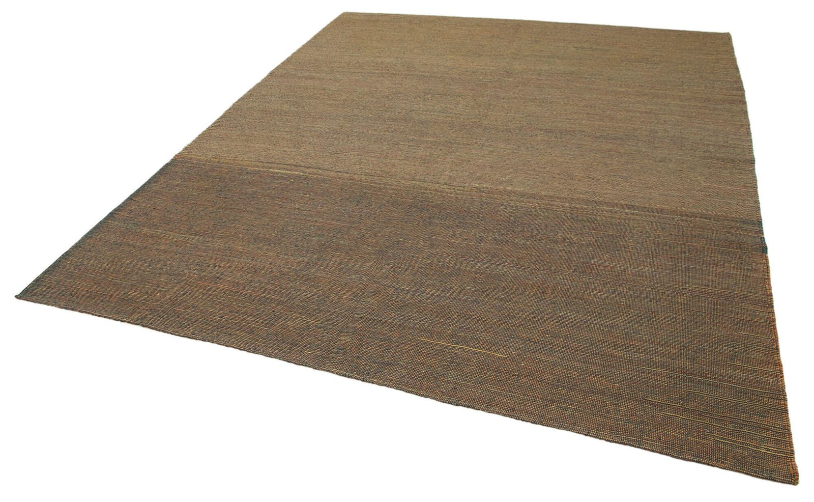 8x10 Brown Contemporary Kilim Rug photo for sale