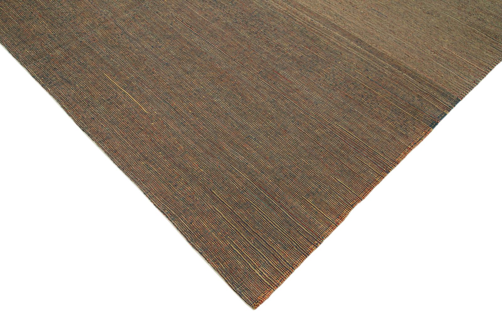 8x10 Brown Contemporary Kilim Rug photo Textiles