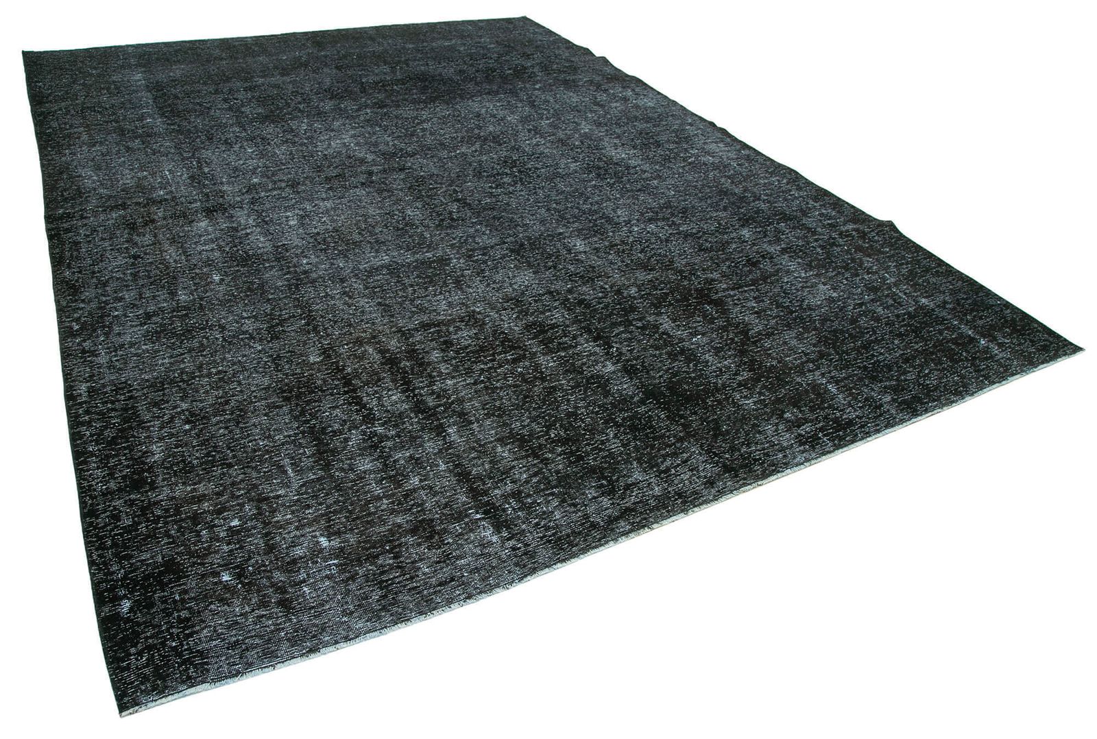 Grand tapis overdyed noir, 9x13 photo furniture