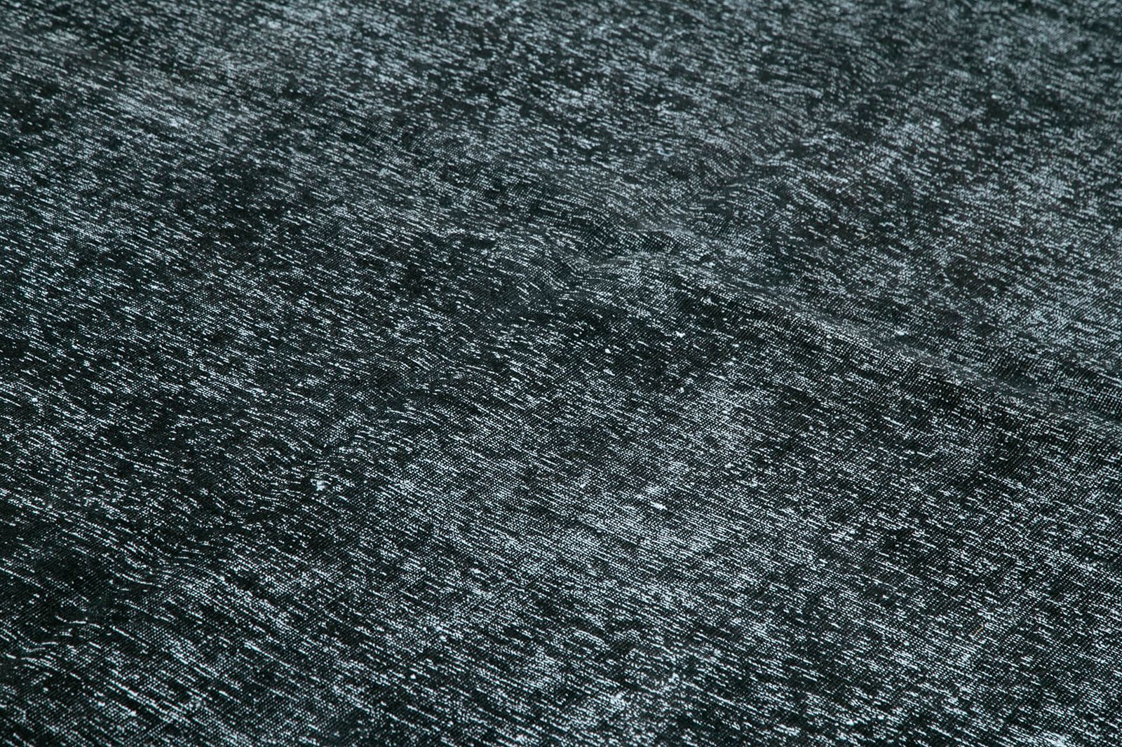 Grand tapis overdyed noir, 9x13 photo 2639.0