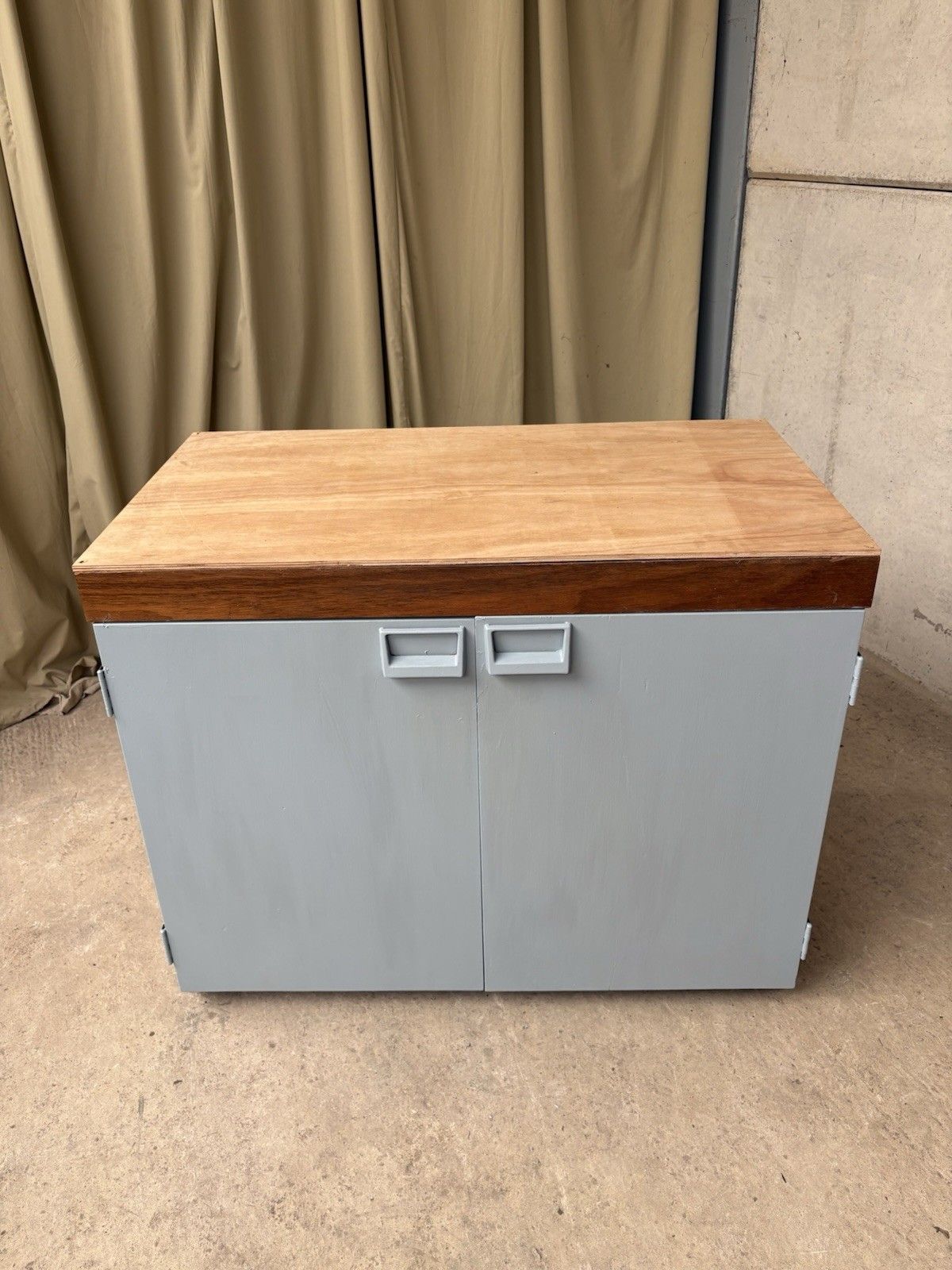 Vtg Mid Century Esa Esavian School Media Cabinet Sideboard Retro R1166 photo 200.0