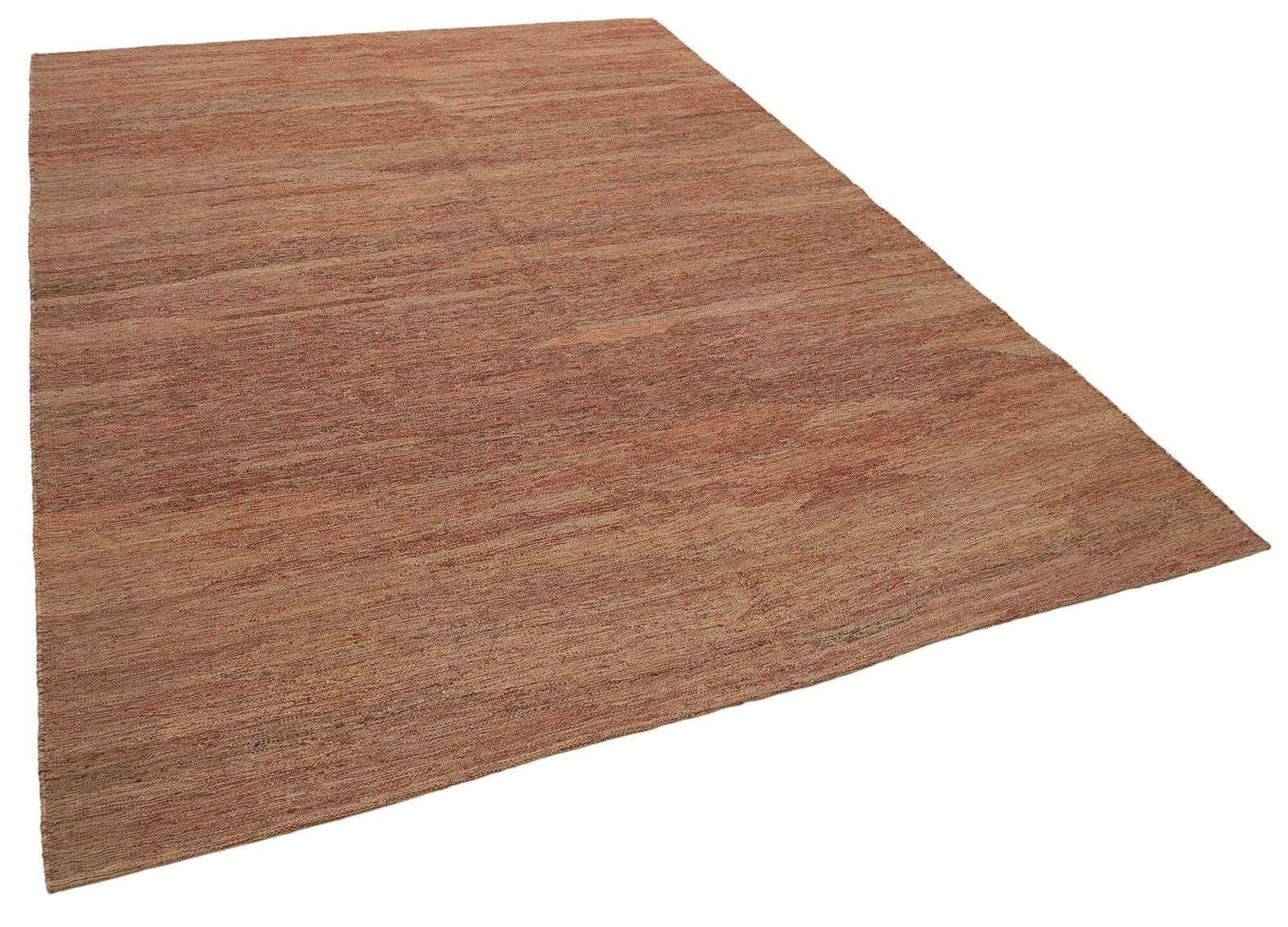 Tapis Kilim contemporain rouge 7x10 photo furniture