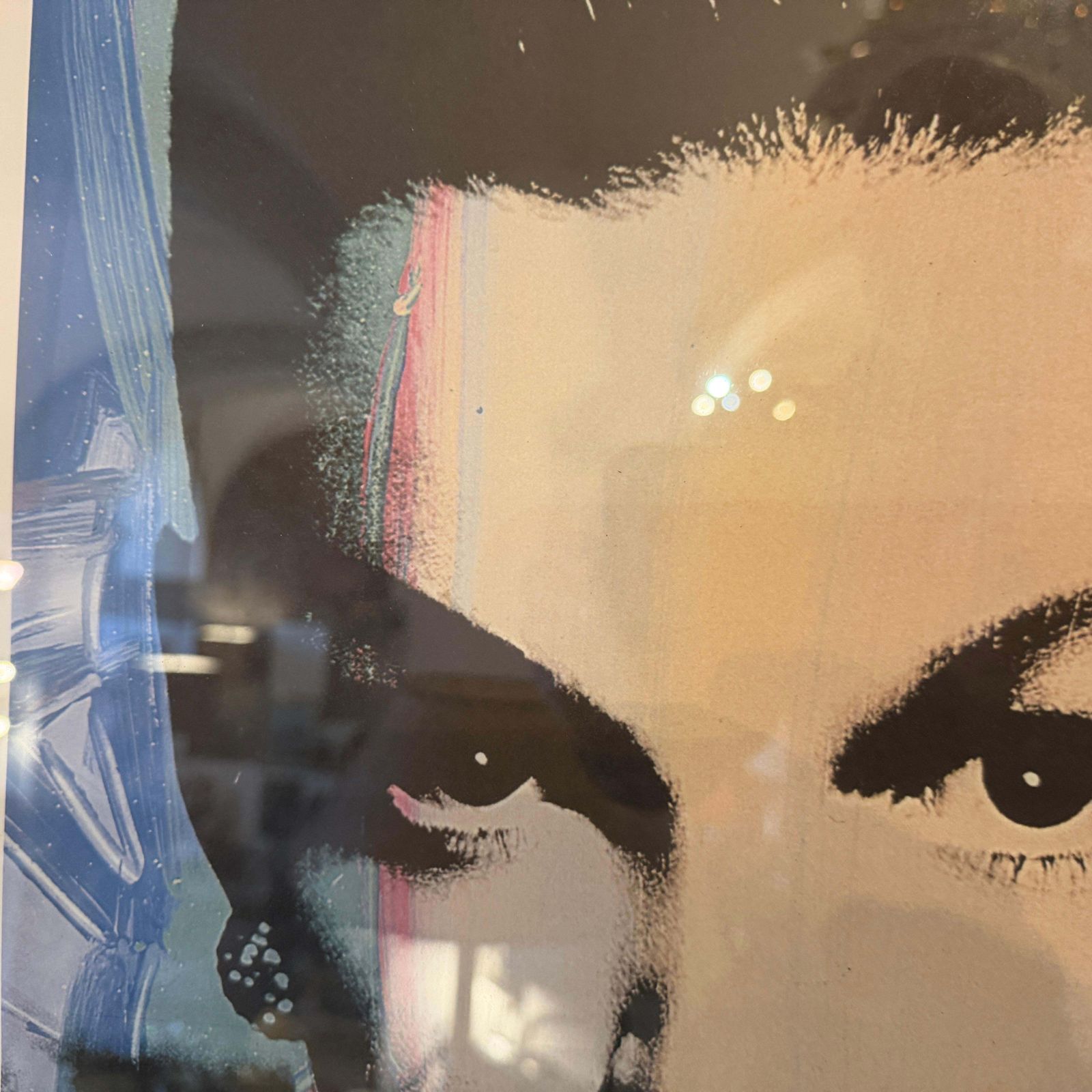 21st Century Framed 45/100 Judy Garland Lithography By A. Warhol photo furniture