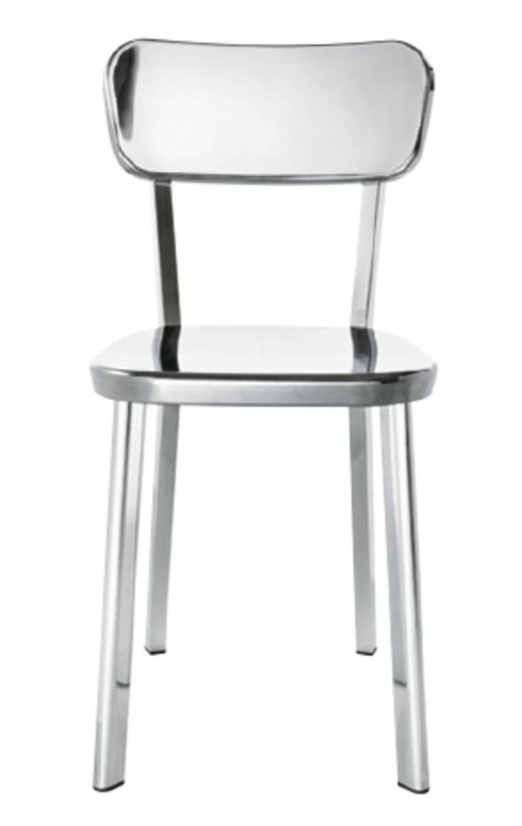 Déjà Vu Aluminium Polished Chairs Set Of 8 photo Furniture