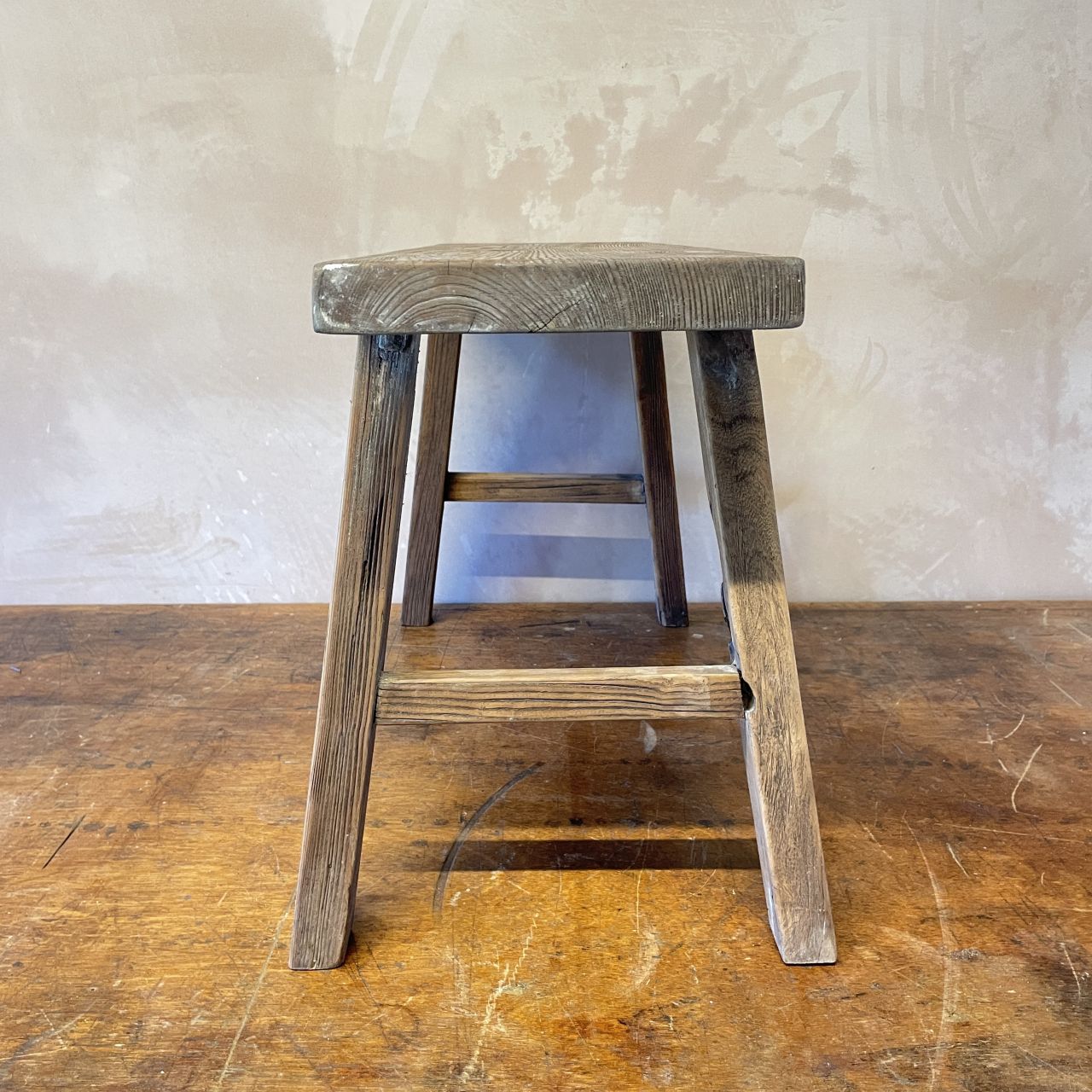 Rustic Wooden Bench photo for sale