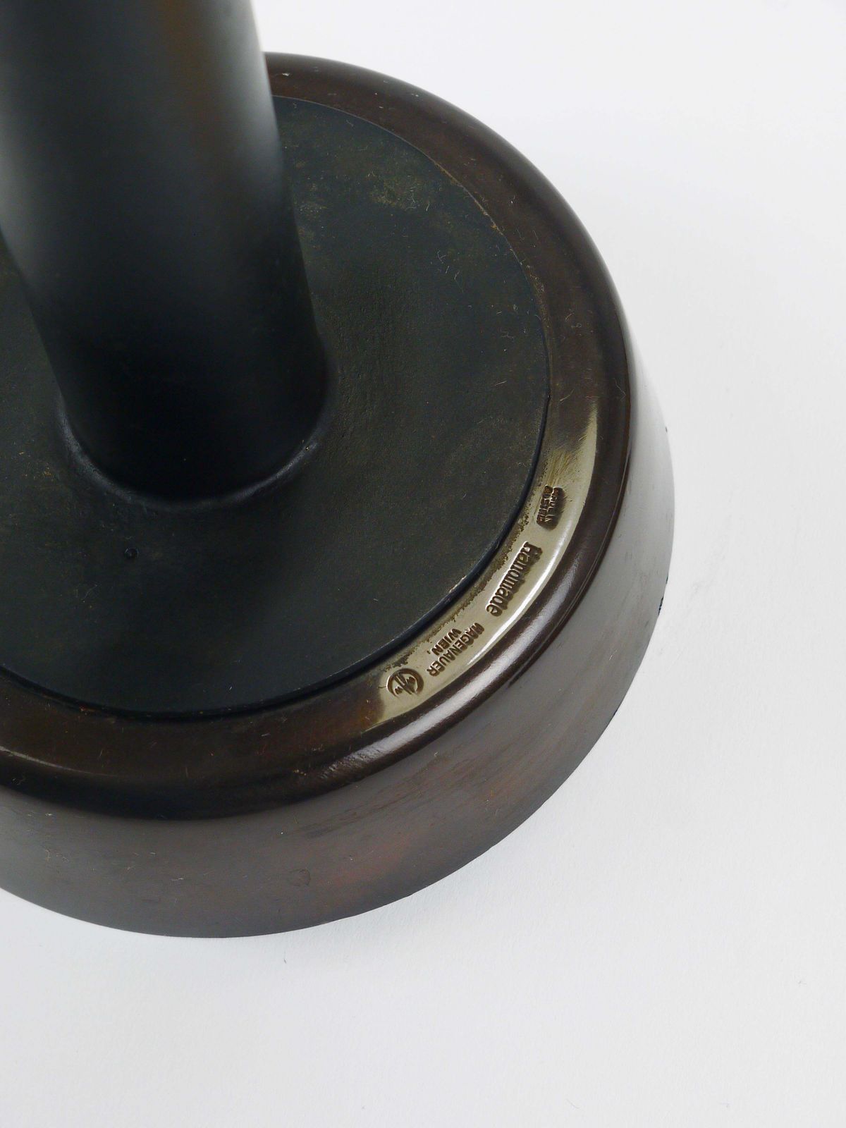 Werkstätte Hagenauer Wien Standing Floor Ashtray, Smoking Stand, Austria, 1970s photo buy