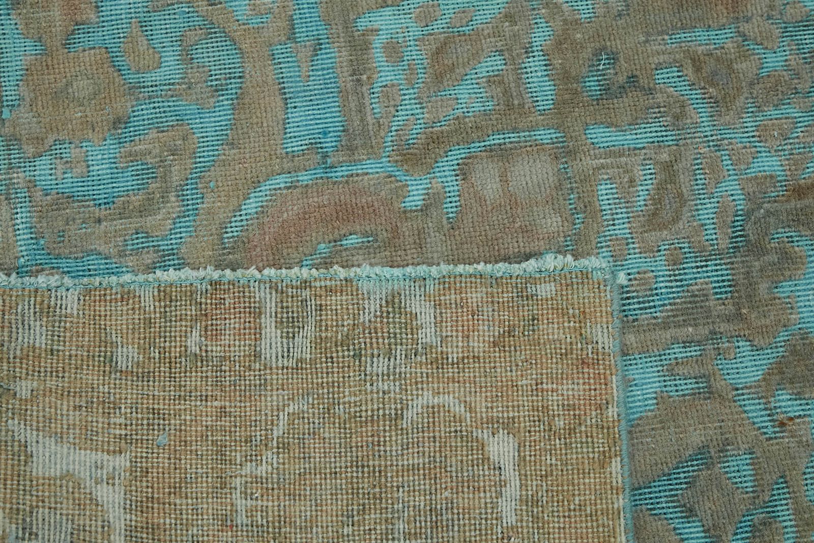 Tapis grande taille turquoise overdyed 10x12 photo buy