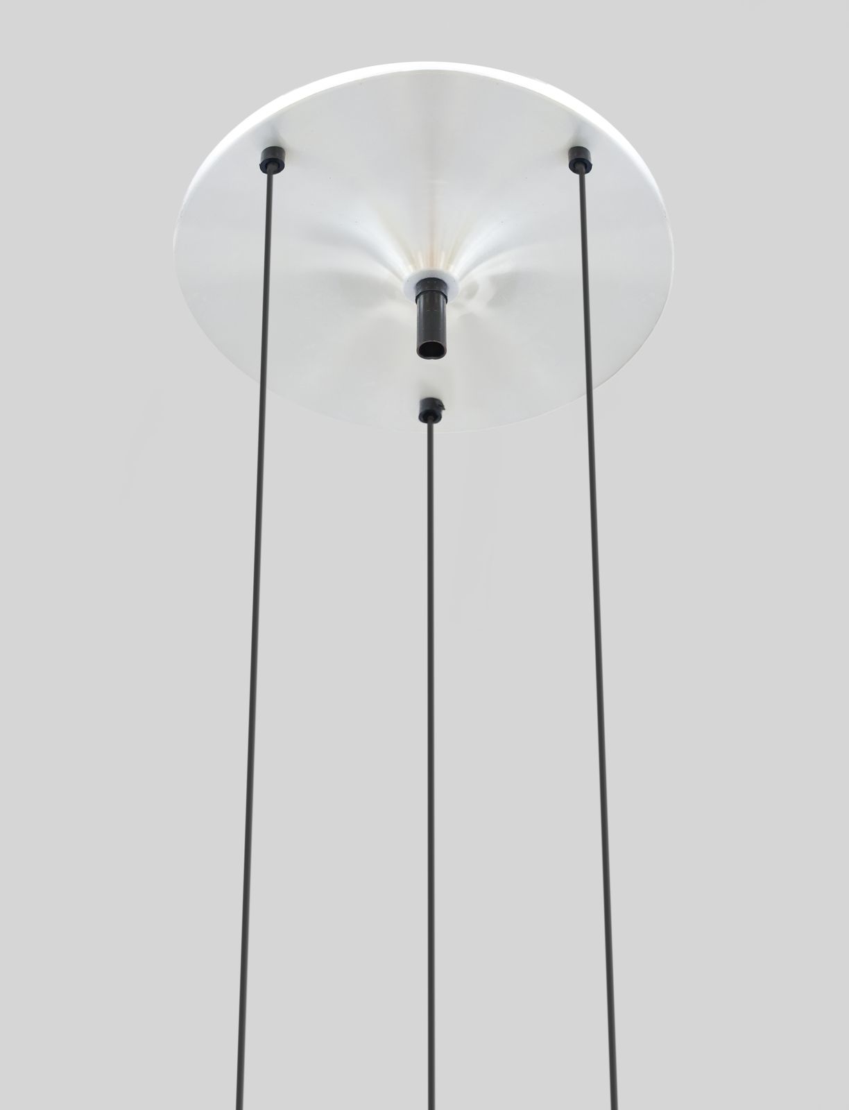 Luminaires Lampe suspendue Space Age à spirale cinétique, Belgique, années 1980. photo