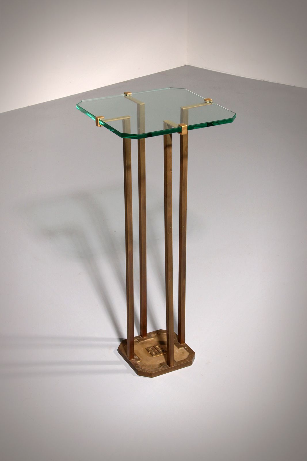 Rare Peter Ghyczy T18 Side Tables, 1970s Design 73 Cm High
