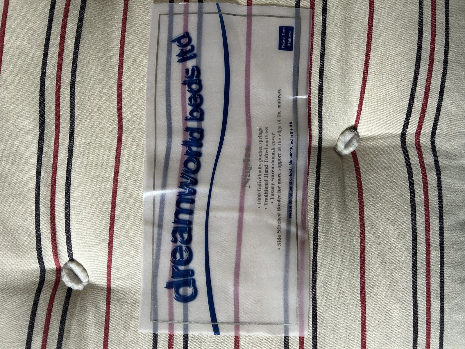Superking Size Bed With Mattress In Outstanding Condition. Dreamland Naples photo 600.0