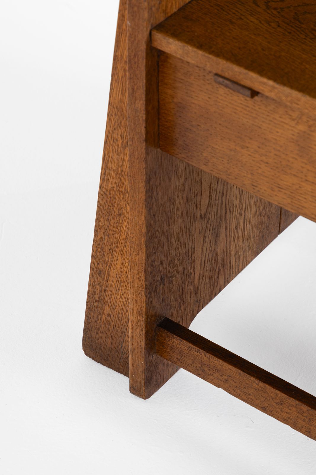 Oak Traditionalist Chair, 1930s photo vintage