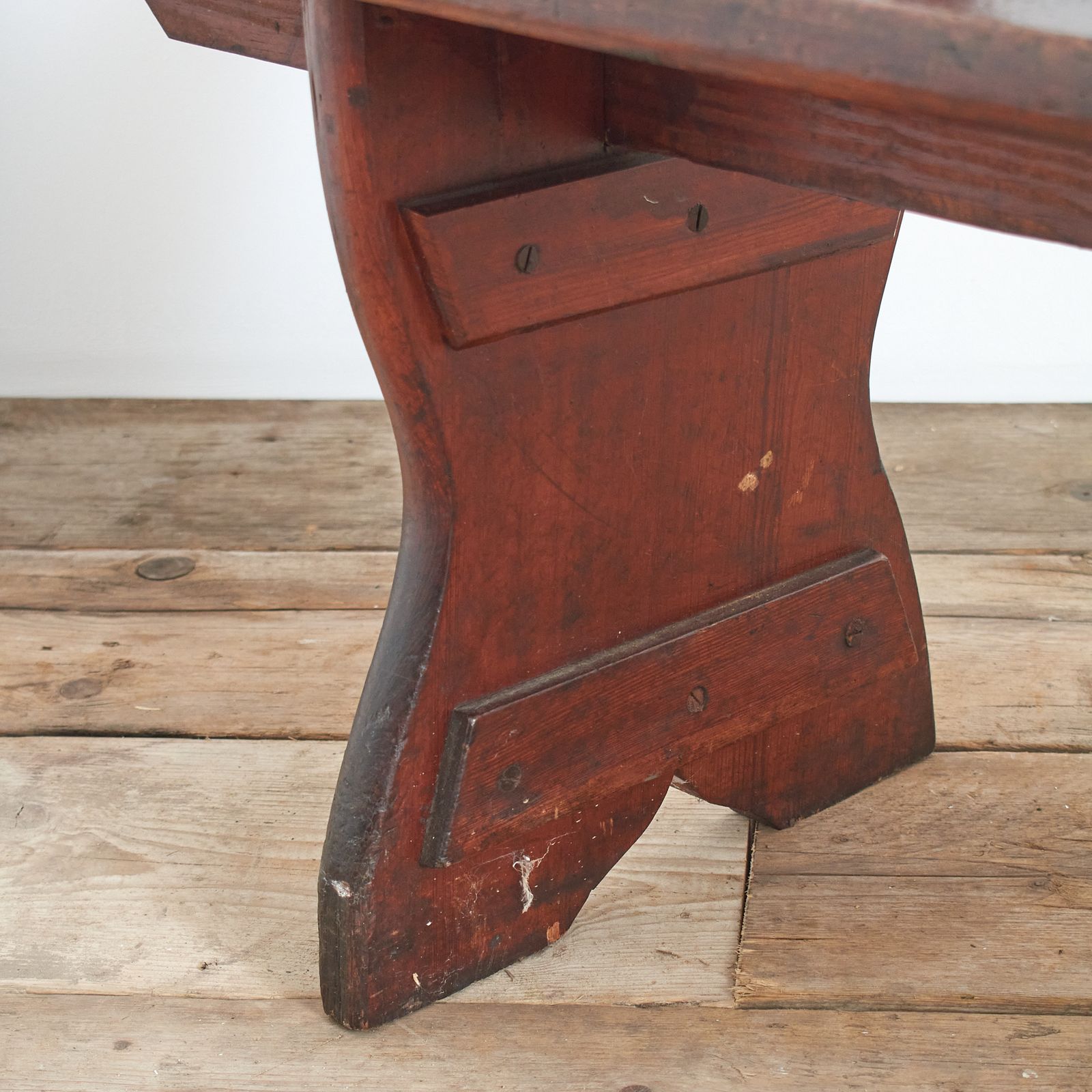 Antique Railway Kitchen Church Hall Bench photo 465.0
