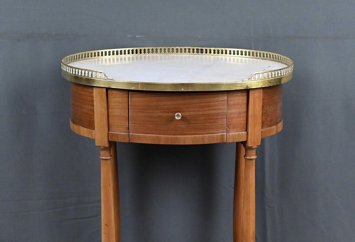 Furniture Mahogany Coffee Table, Louis XVI Style – Second Half Of The 19th Century photo