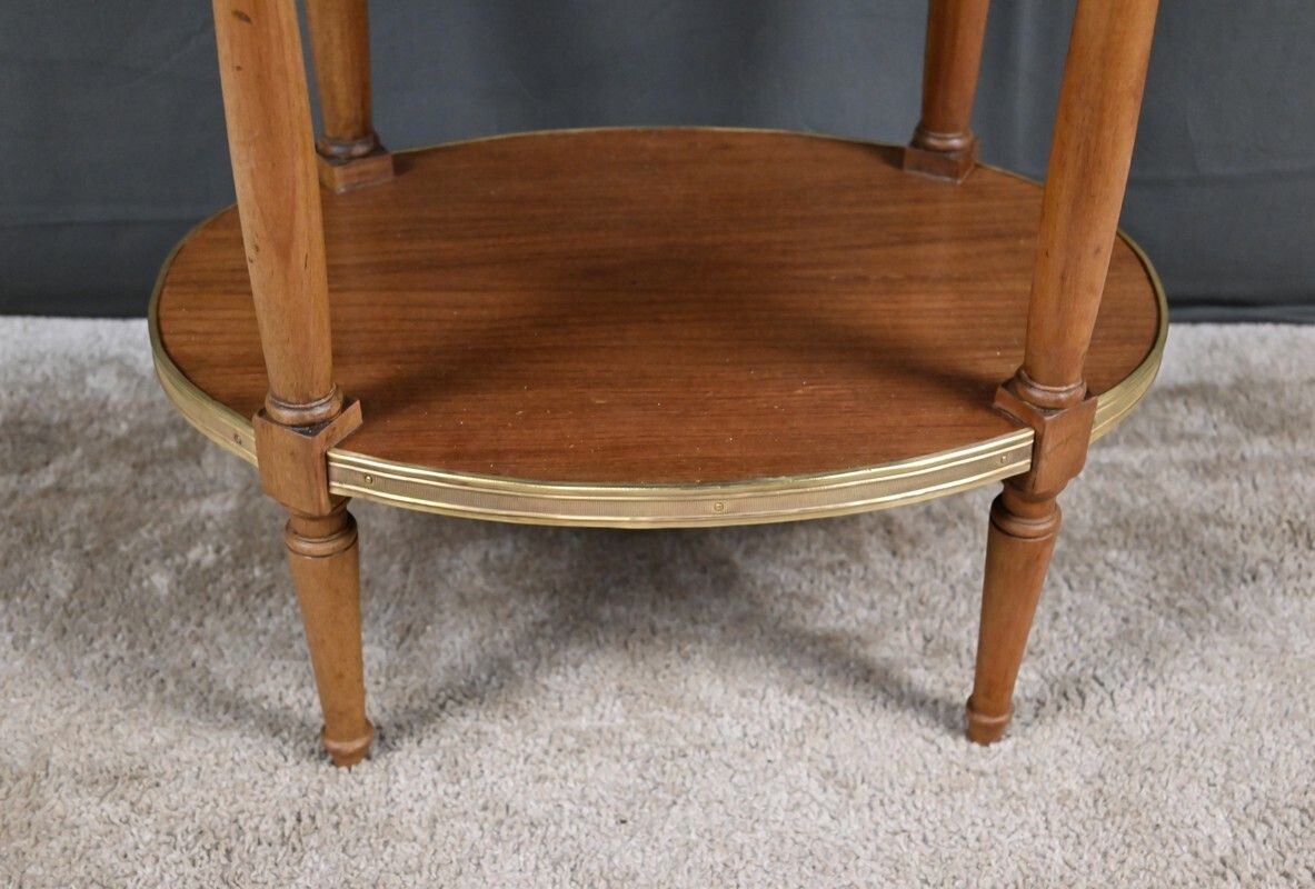 photo vinterior Mahogany Coffee Table, Louis XVI Style – Second Half Of The 19th Century
