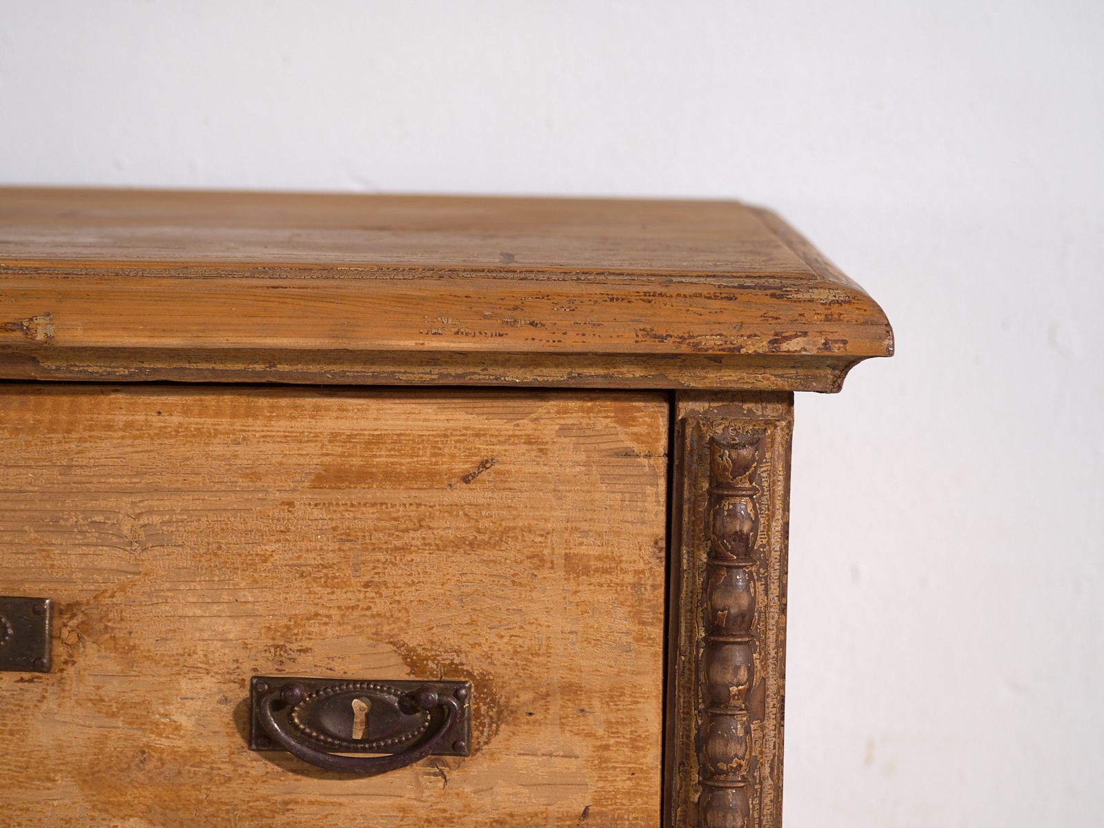 Antique Pine Chest Of Drawers – Primitive European Rustic Dresser – Circa 1920 #109 photo buy