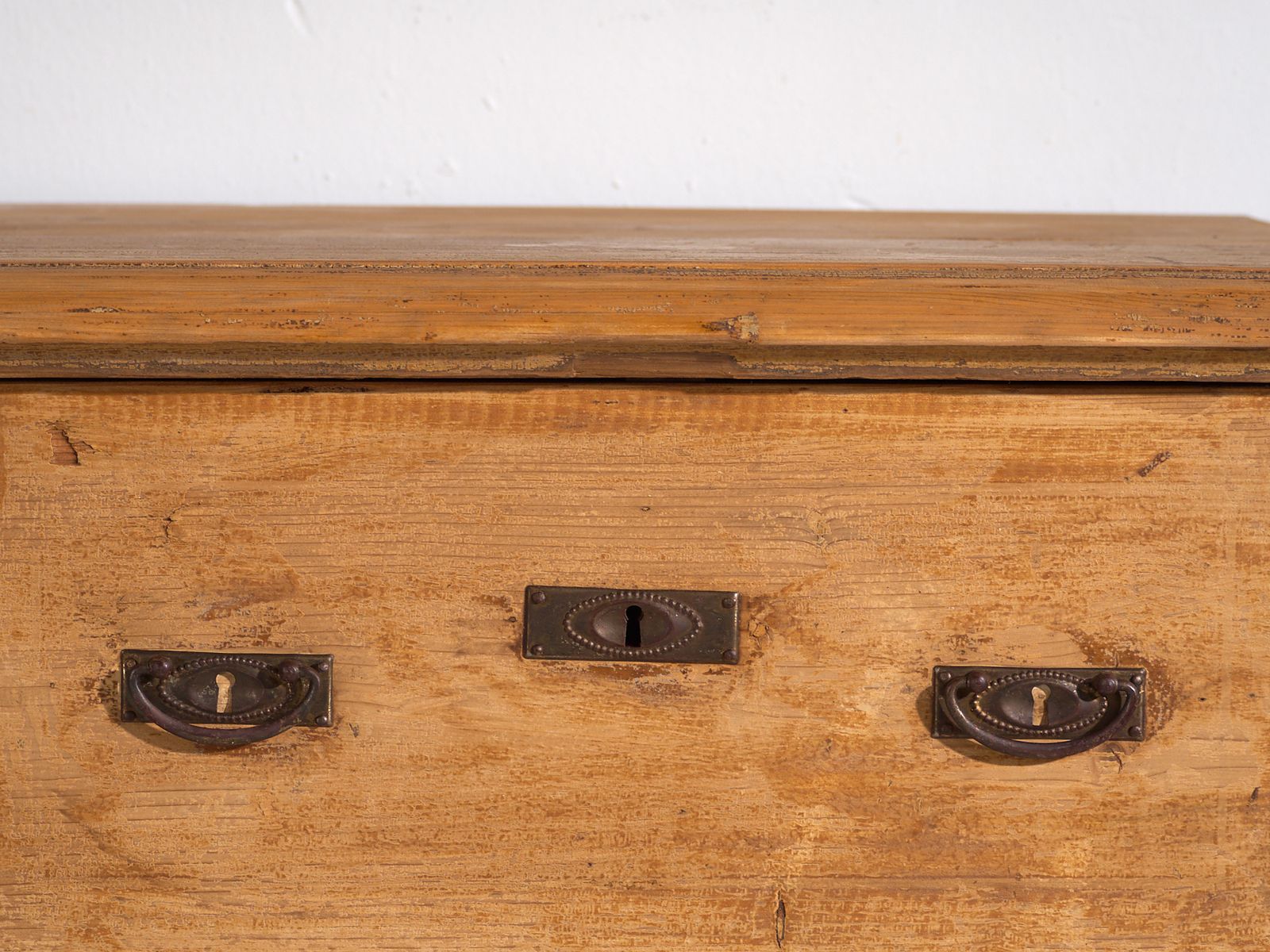 photo for sale Antique Pine Chest Of Drawers – Primitive European Rustic Dresser – Circa 1920 #109