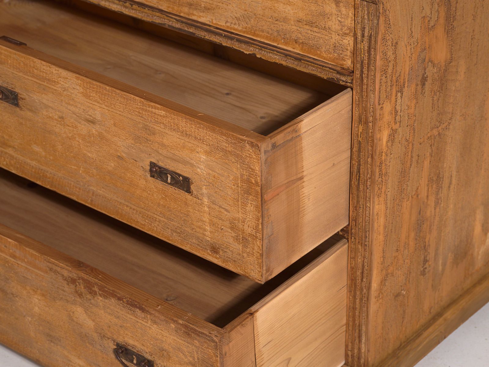 Furniture Antique Pine Chest Of Drawers – Primitive European Rustic Dresser – Circa 1920 #109 photo