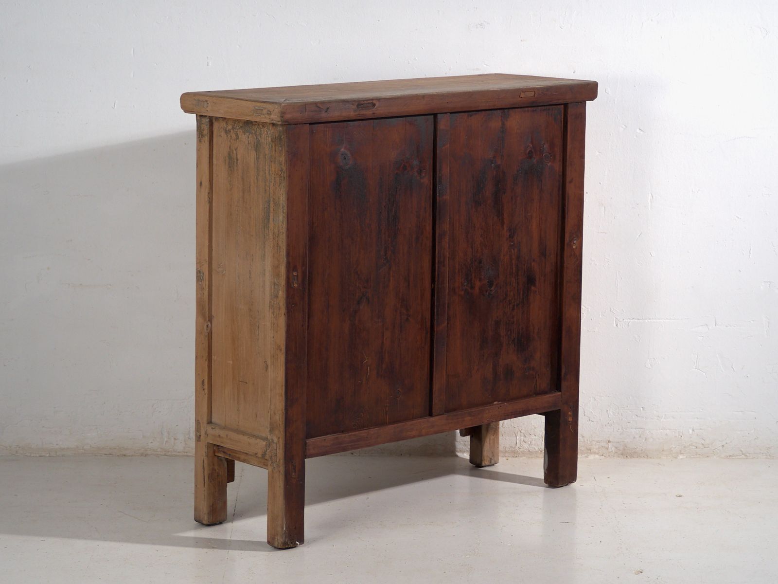 photo for sale Low Chinese Cabinet In Elm – Shandong, Circa 1900