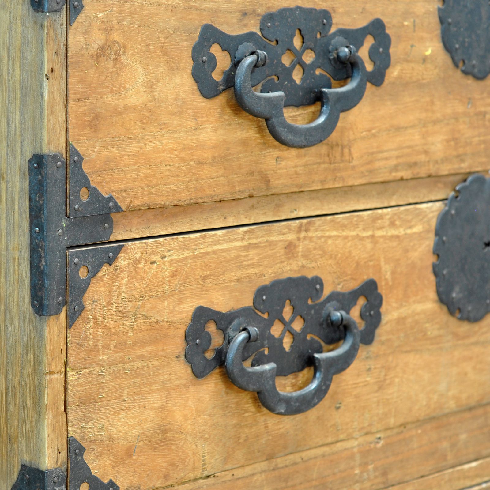 photo furniture Japanese Tansu Chest Of Drawers, Circa 1870