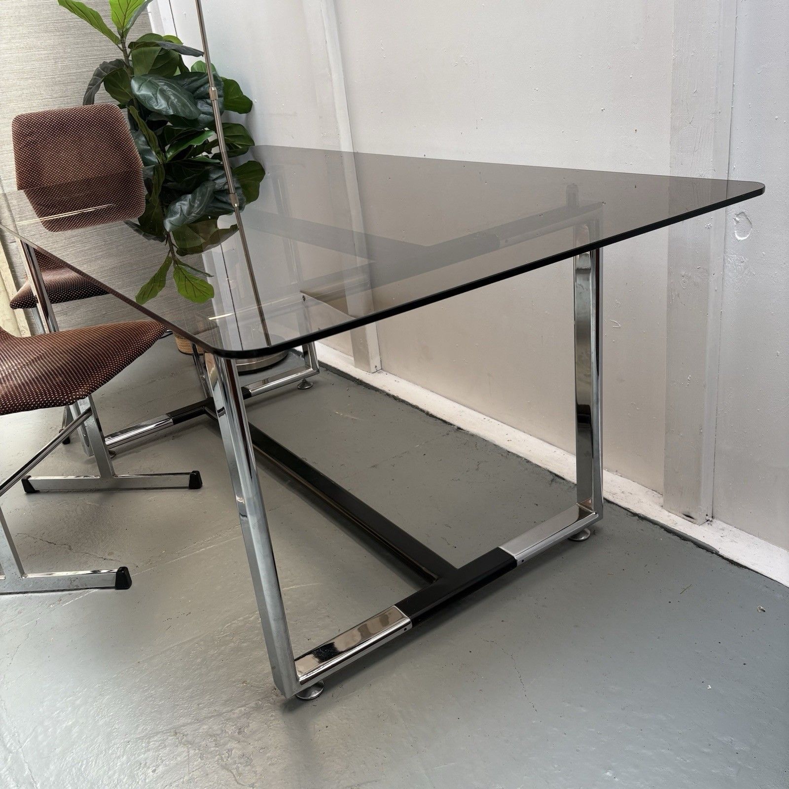 Vintage Pieff "Lisse" 6 Seater Dining Table Designed By Tim Bates 1970s photo vinterior