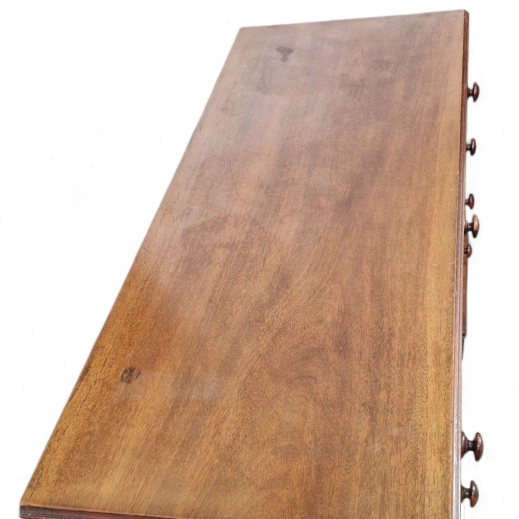 photo furniture Victorian Mahogany Kneehole Desk Antique Writing Table 9 Drawer Pedestal Console