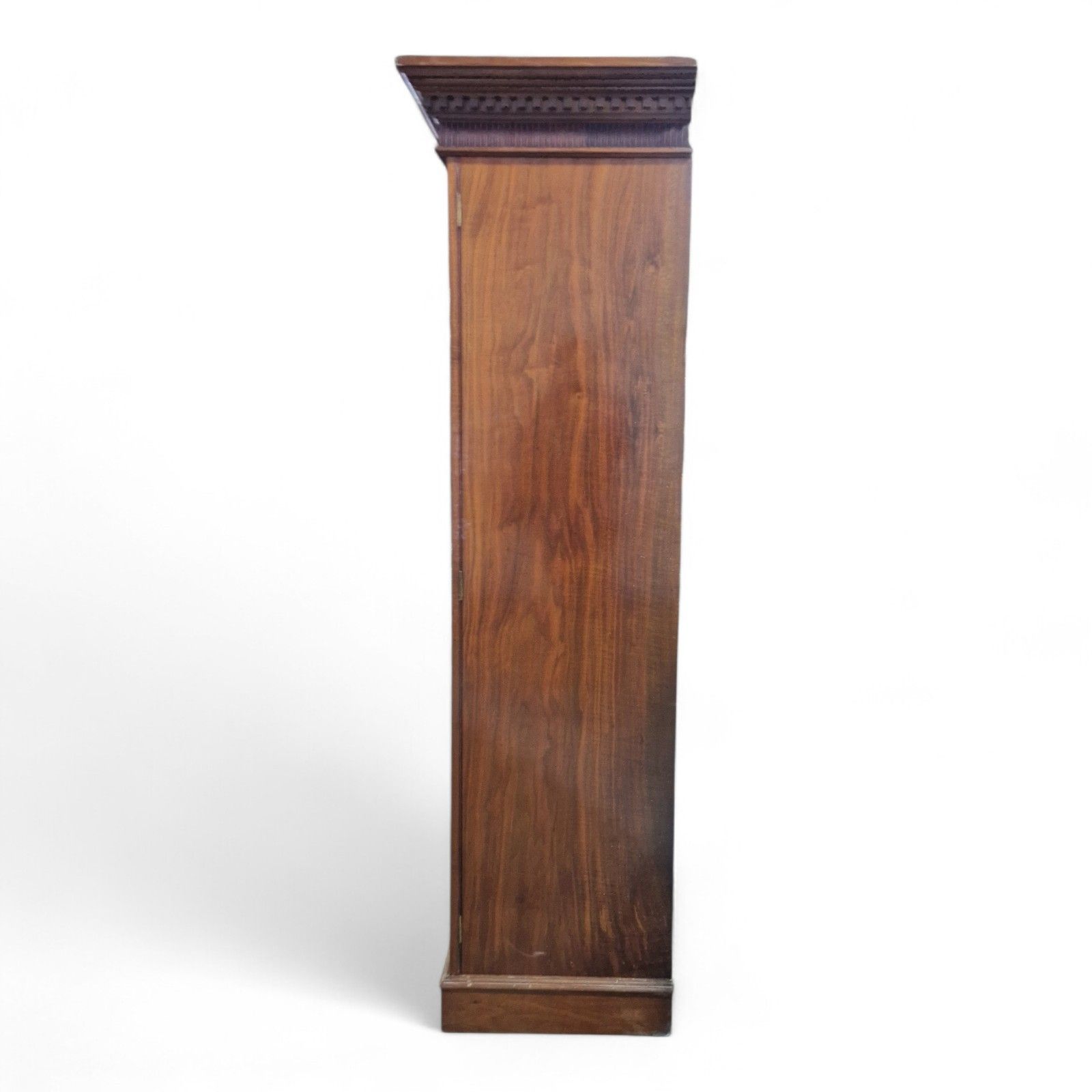 Victorian Combination Wardrobe Antique Carved Walnut Large Triple Wardrobe photo buy