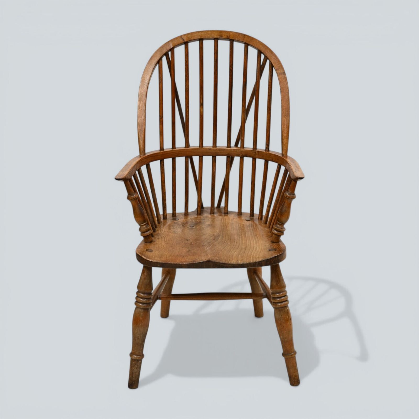 Stick Back Windsor Chair Elm And Beech Antique Bow Back Carver Free Uk Delivery photo furniture