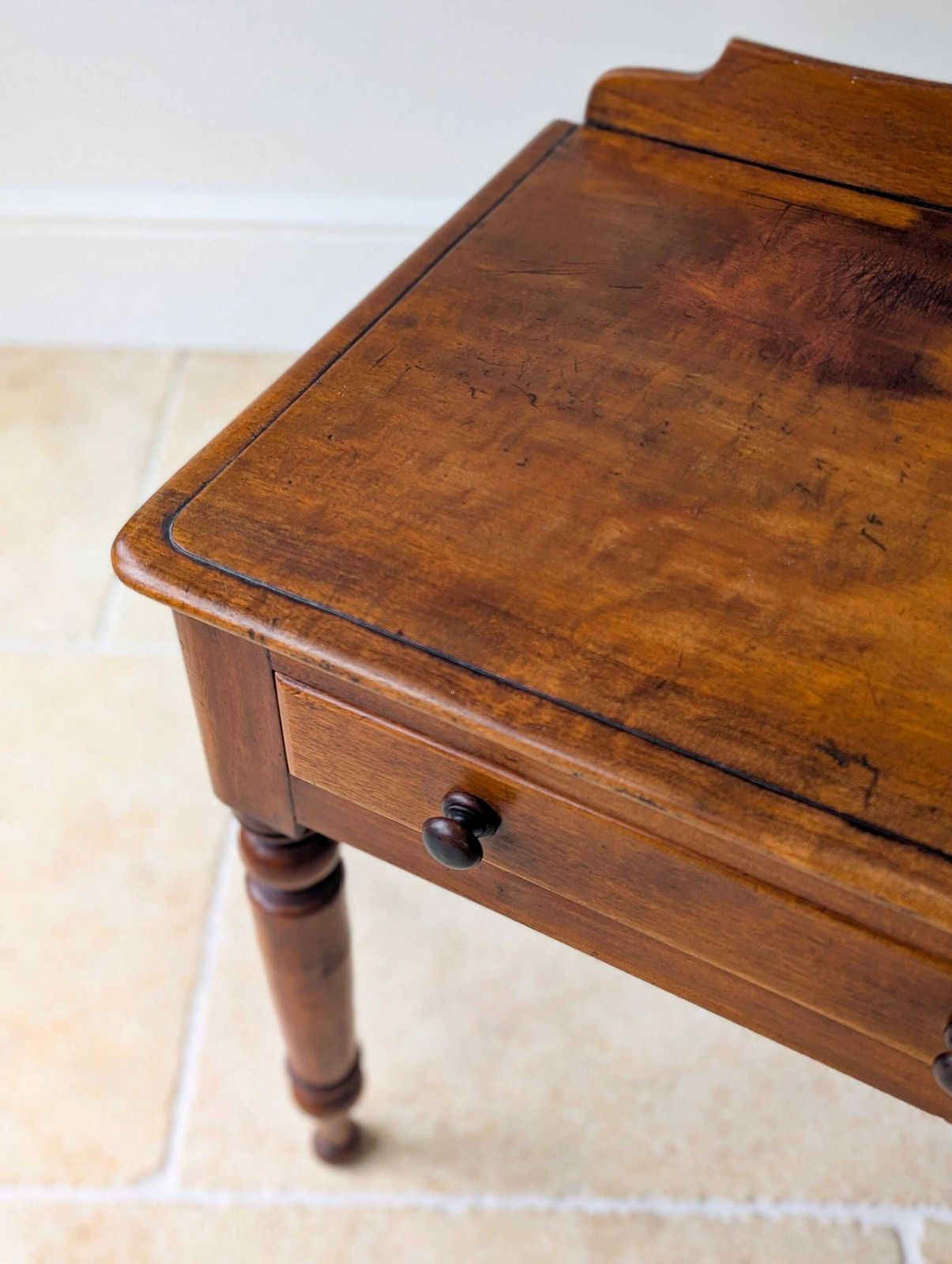 photo for sale Antique Victorian Mahogany Writing Table C.1870