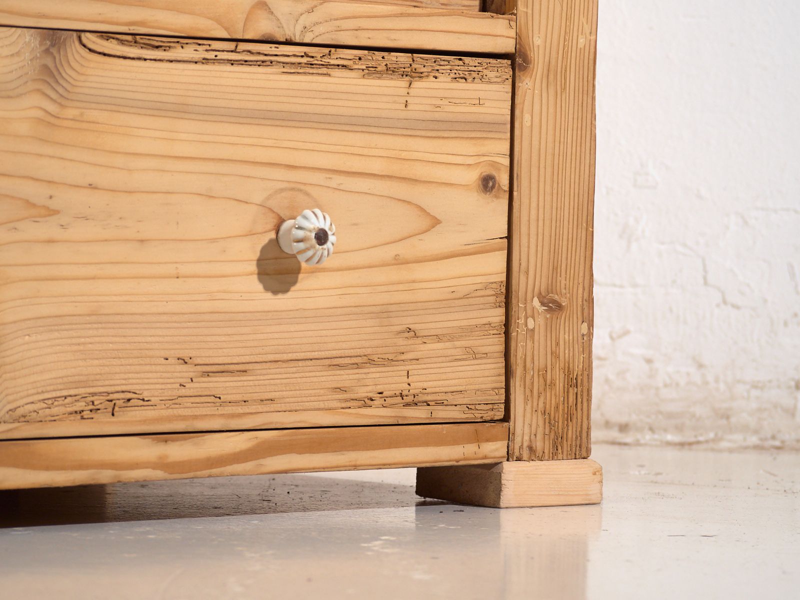 Chest Of Drawers In Stripped Pine – Central Europe, Circa 1920 photo furniture