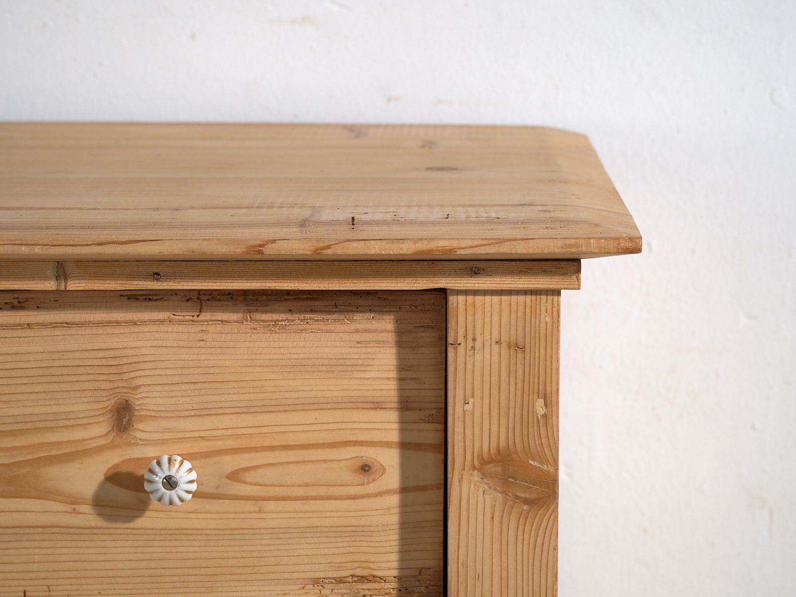 Chest Of Drawers In Stripped Pine – Central Europe, Circa 1920 photo vinterior