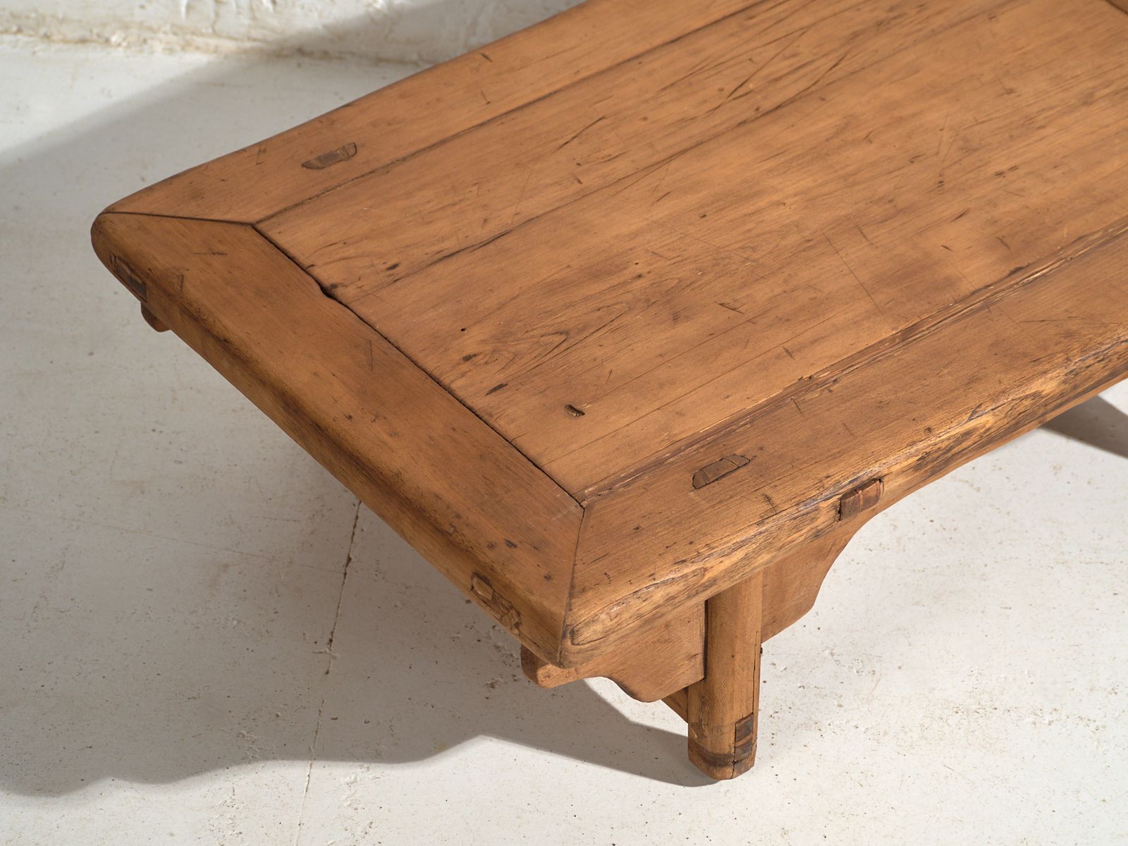Antique Chinese Kang Style Low Table – Primitive Chinese Accent Table – Circa 1900 #16 photo for sale