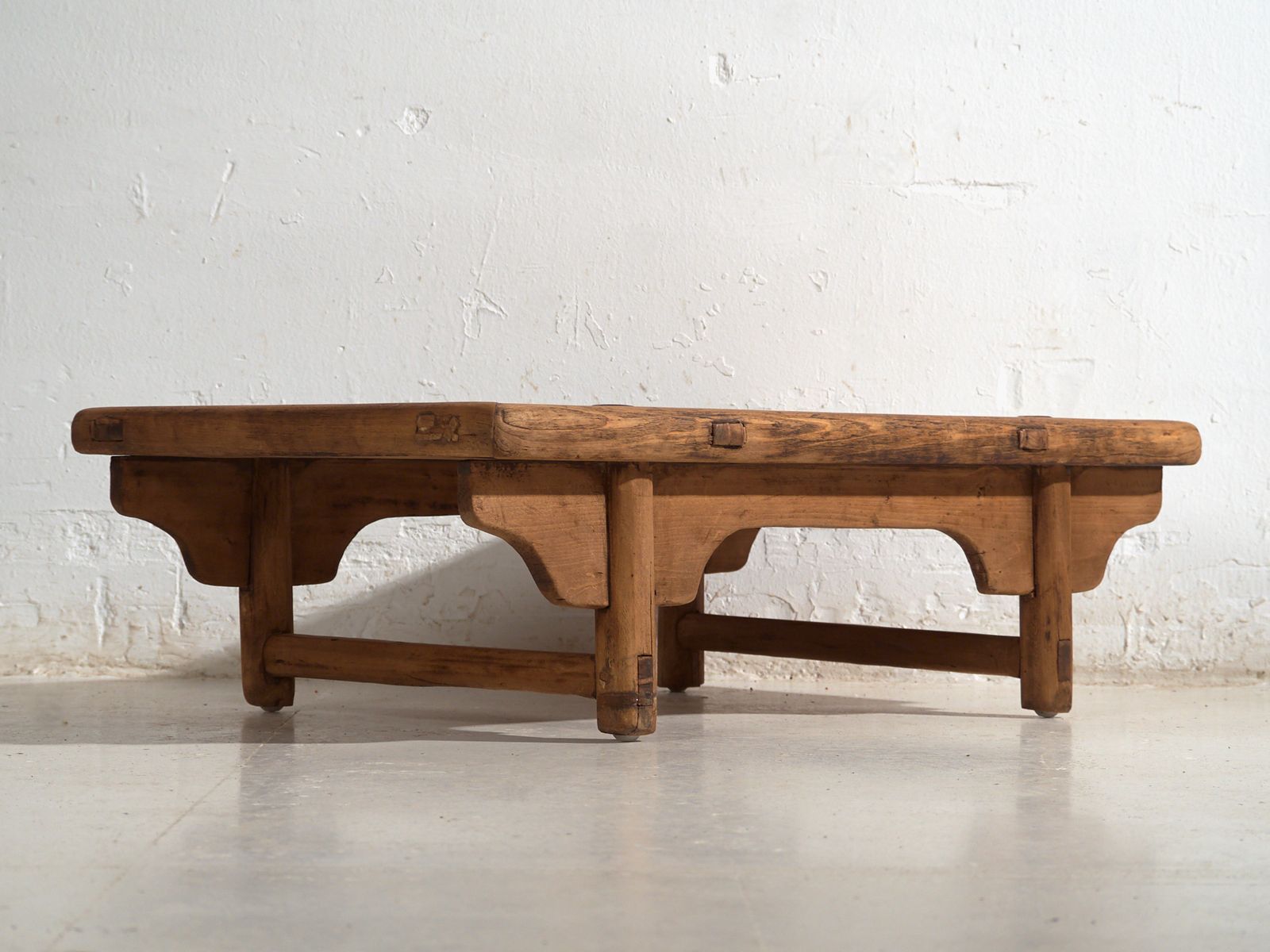 Antique Chinese Kang Style Low Table – Primitive Chinese Accent Table – Circa 1900 #16 photo vinterior