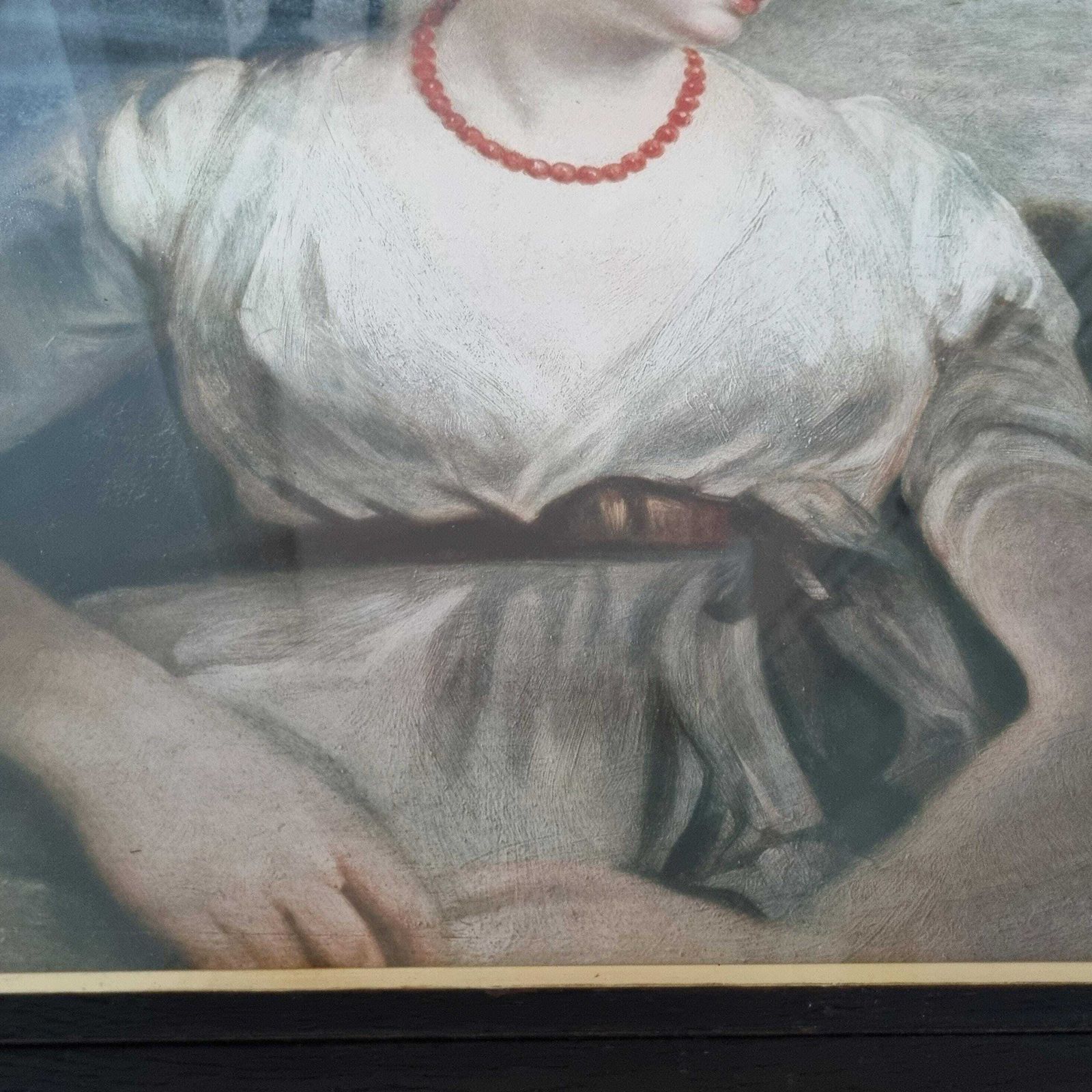 Vintage Framed Portrait Print: Jane Elizabeth Harley, Countess Of Oxford photo vinterior