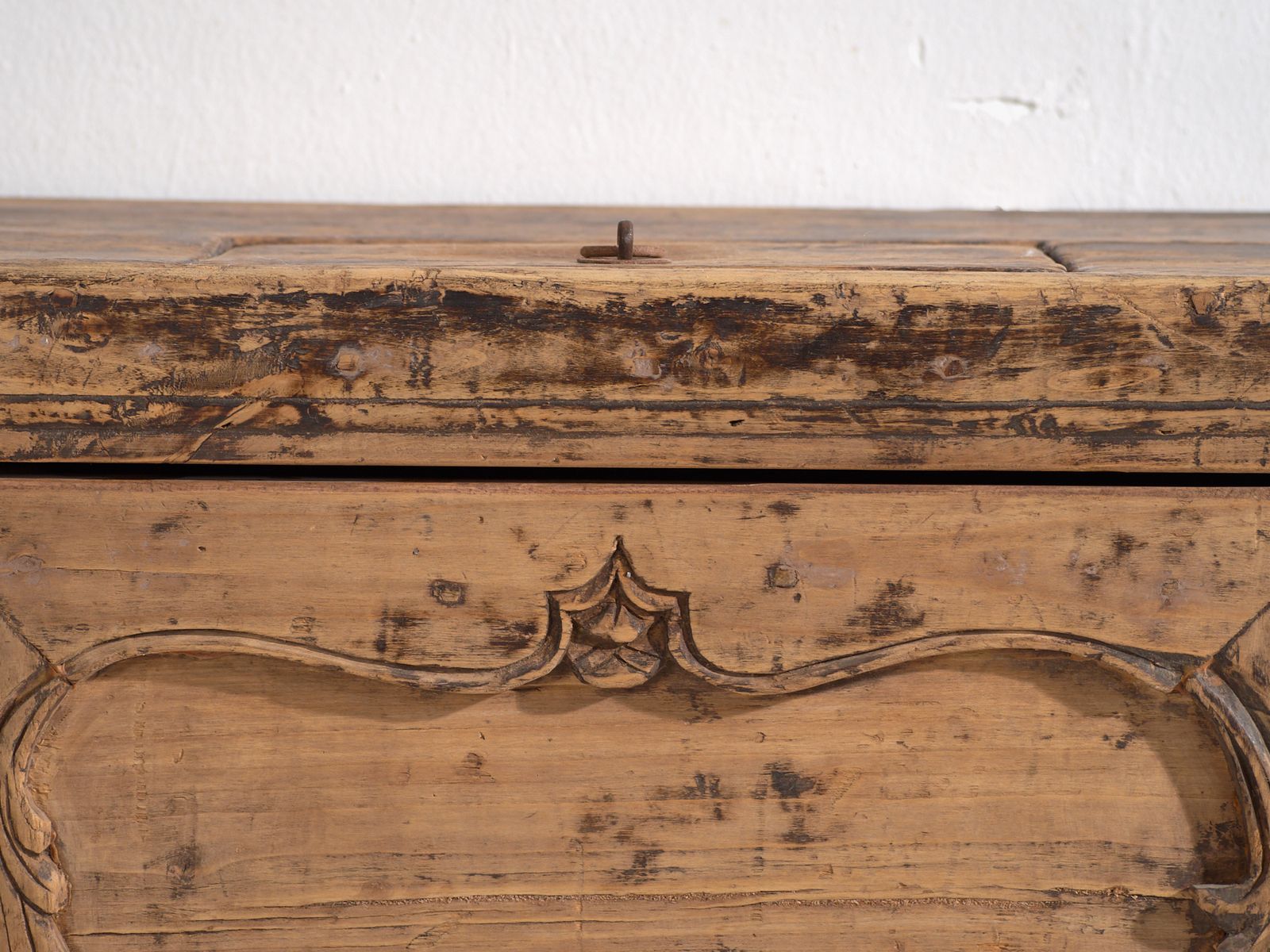 Shanxi Low Cabinet In Elm With Carved Door – China, Circa 1930 photo buy