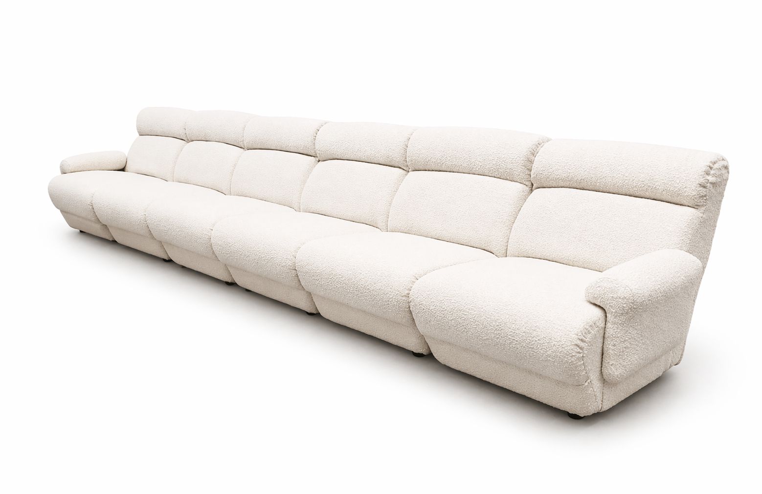 Rolf Benz Living Room Set In Ivory Bouclé, Germany 1960s photo furniture